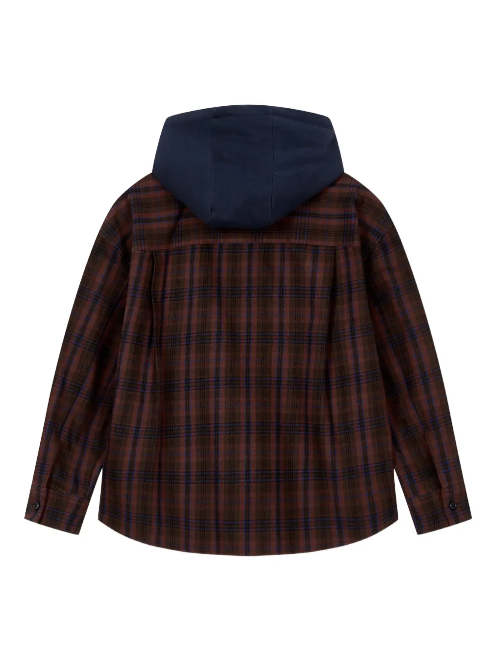 STUDIO TOMBOY Blouse met afneembare capuchon - Bruin