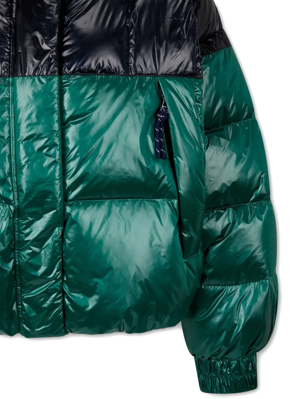 Studio Tomboy High-neck Puffer Jacket In Green