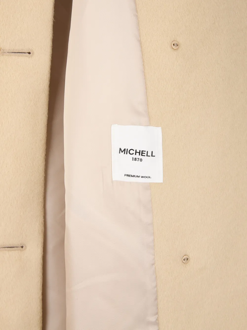 Studio Tomboy Detachable-scarf Coat In Neutral