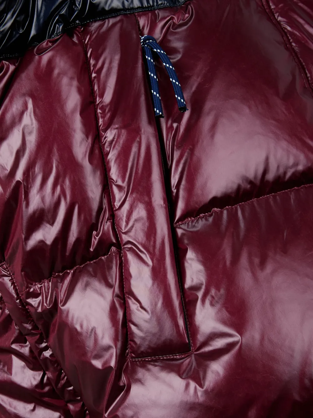 Studio Tomboy High-neck Puffer Jacket In Red