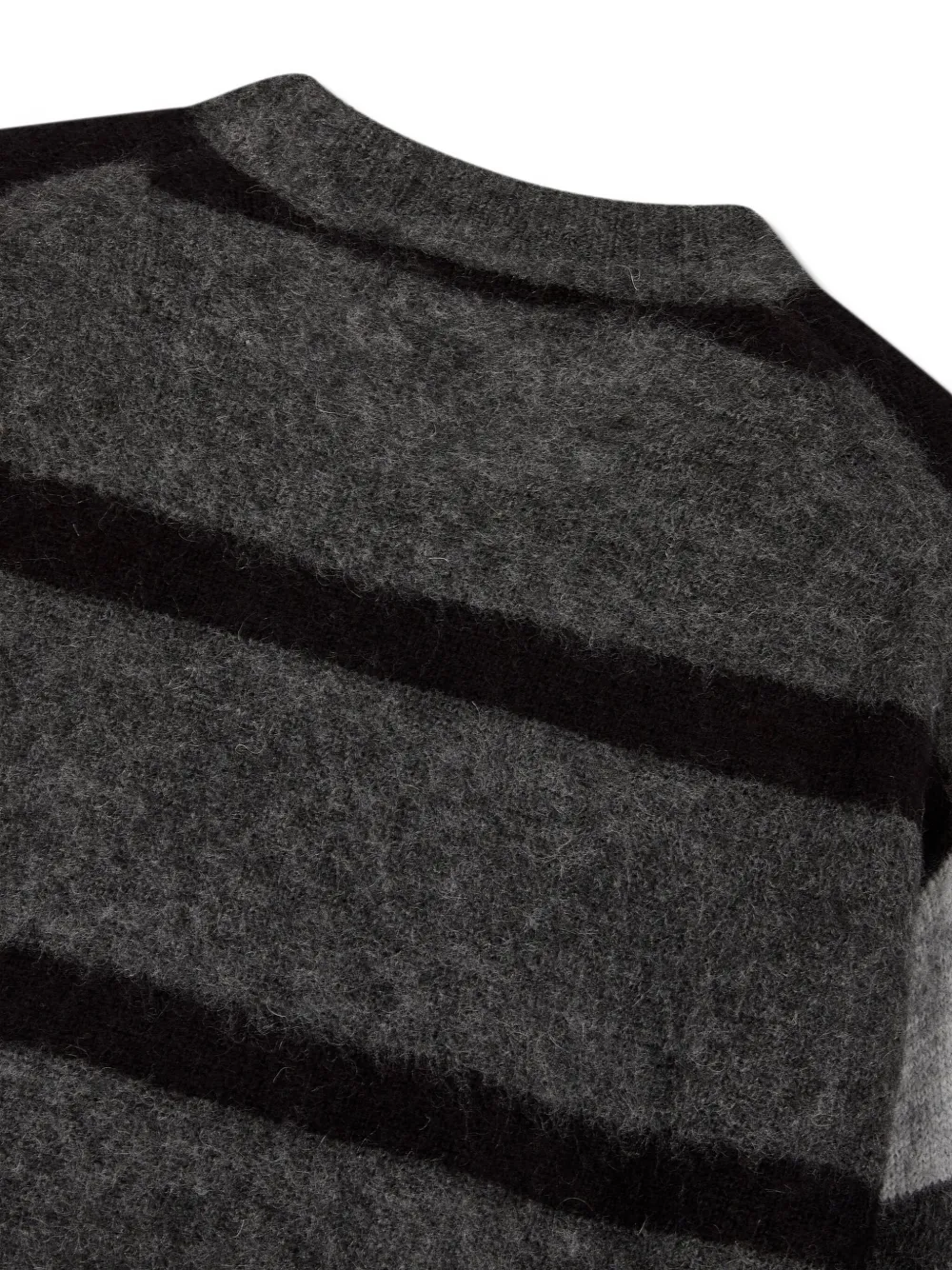 Studio Tomboy Stripe-pattern Sweater In Black