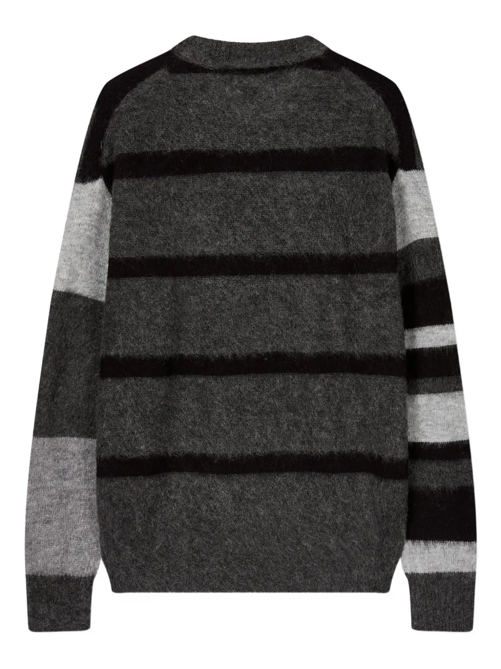 Studio Tomboy Stripe-pattern Sweater In Black