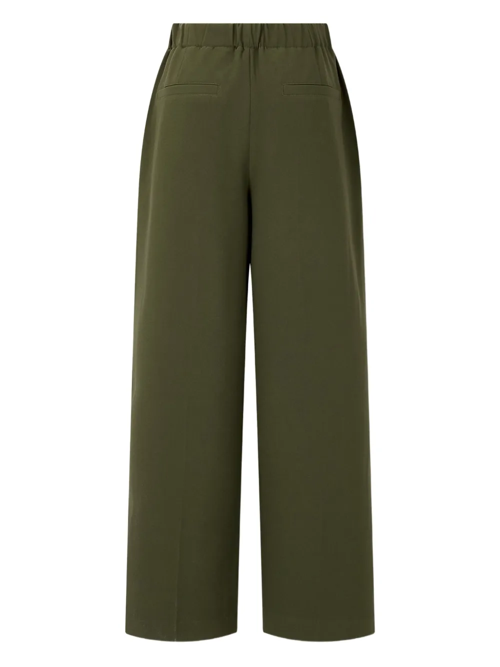 STUDIO TOMBOY Broek met elastische tailleband - Groen