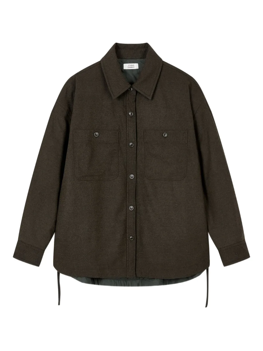 STUDIO TOMBOY long-sleeves shirt - Marrone