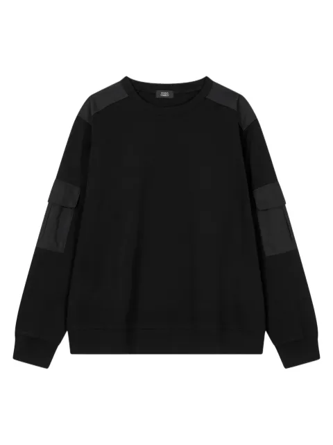 TOMBOY arm-pocket long-sleeves T-shirt