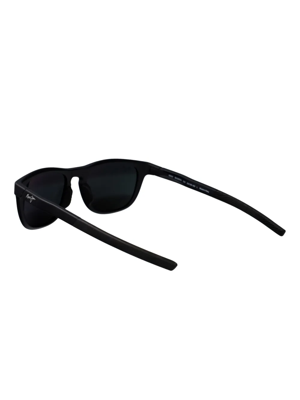 Maui Jim Melemele zonnebril met rond montuur Zwart