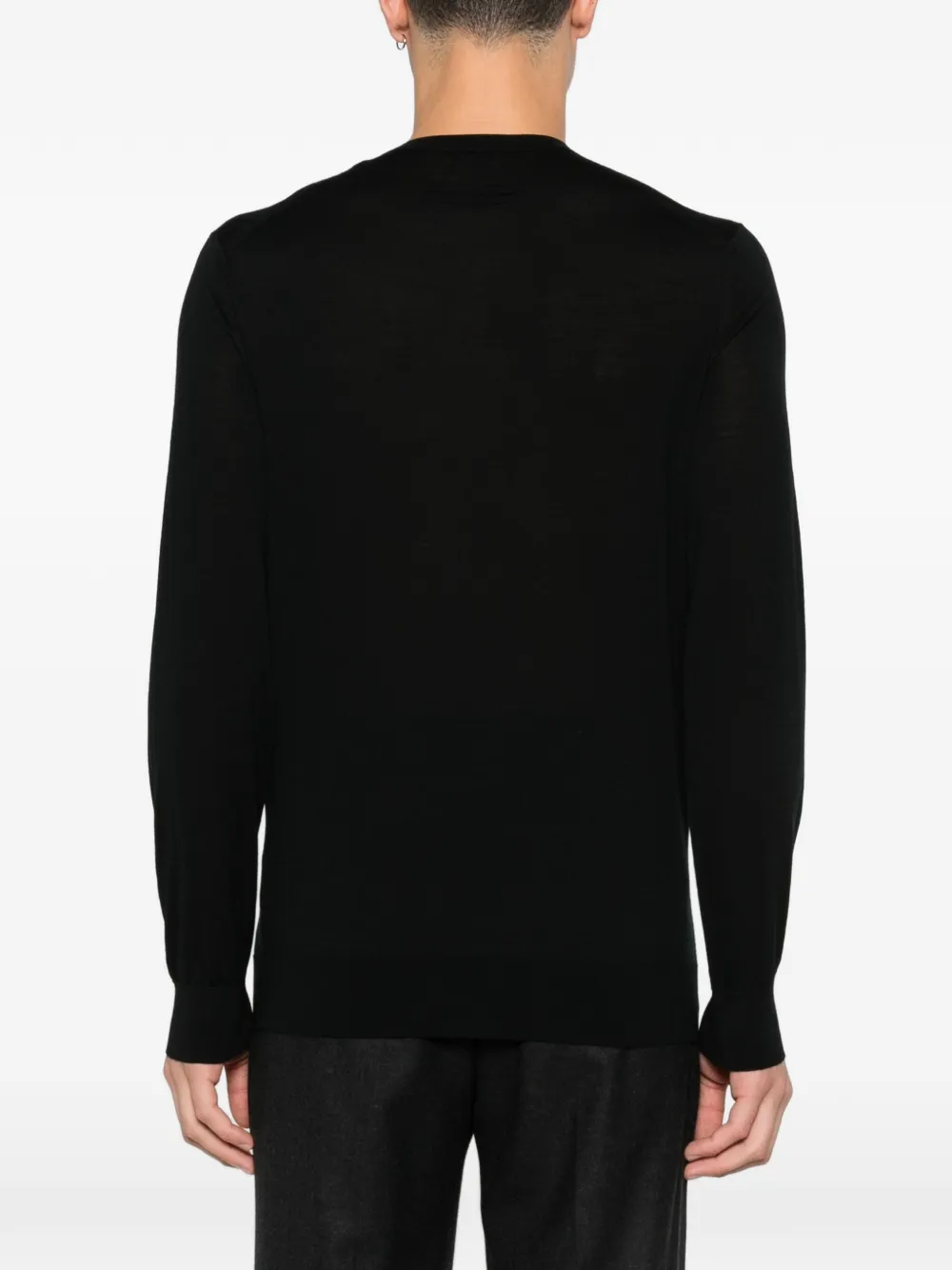 Zegna Wollen trui Zwart