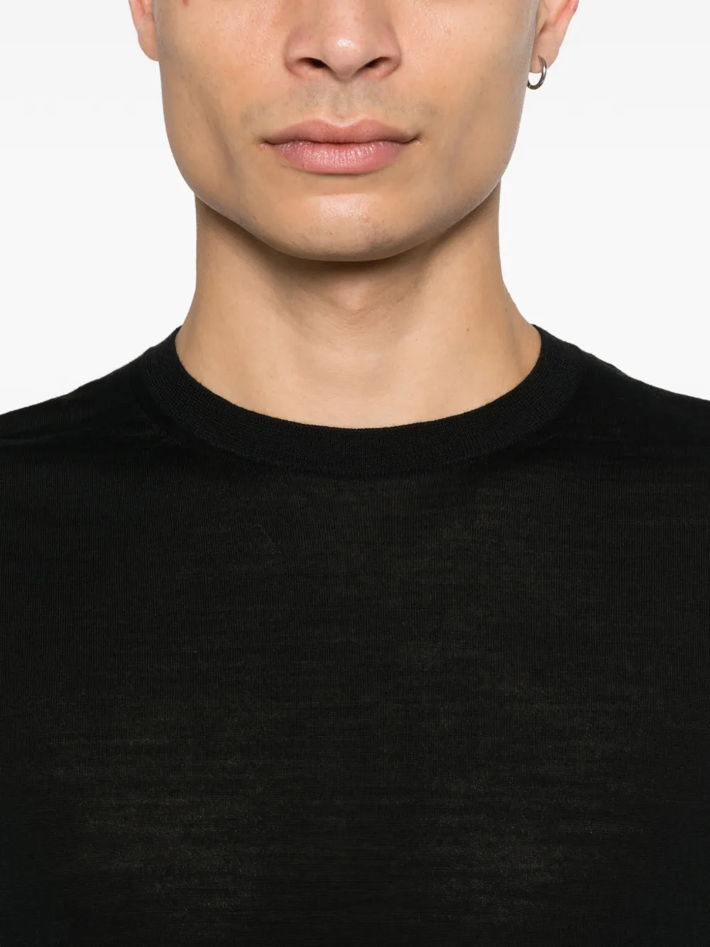 Zegna Wollen trui Zwart