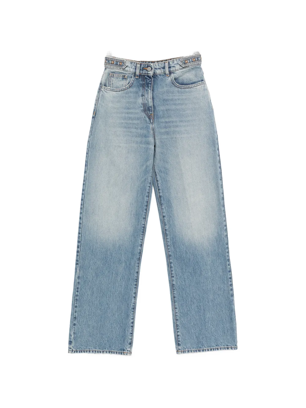 IRO whiskering-effect jeans - Blu