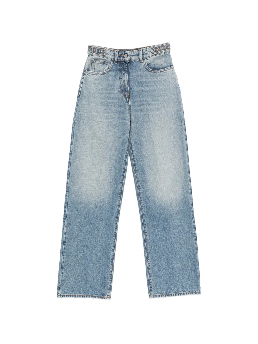 IRO whiskering-effect jeans - Blu