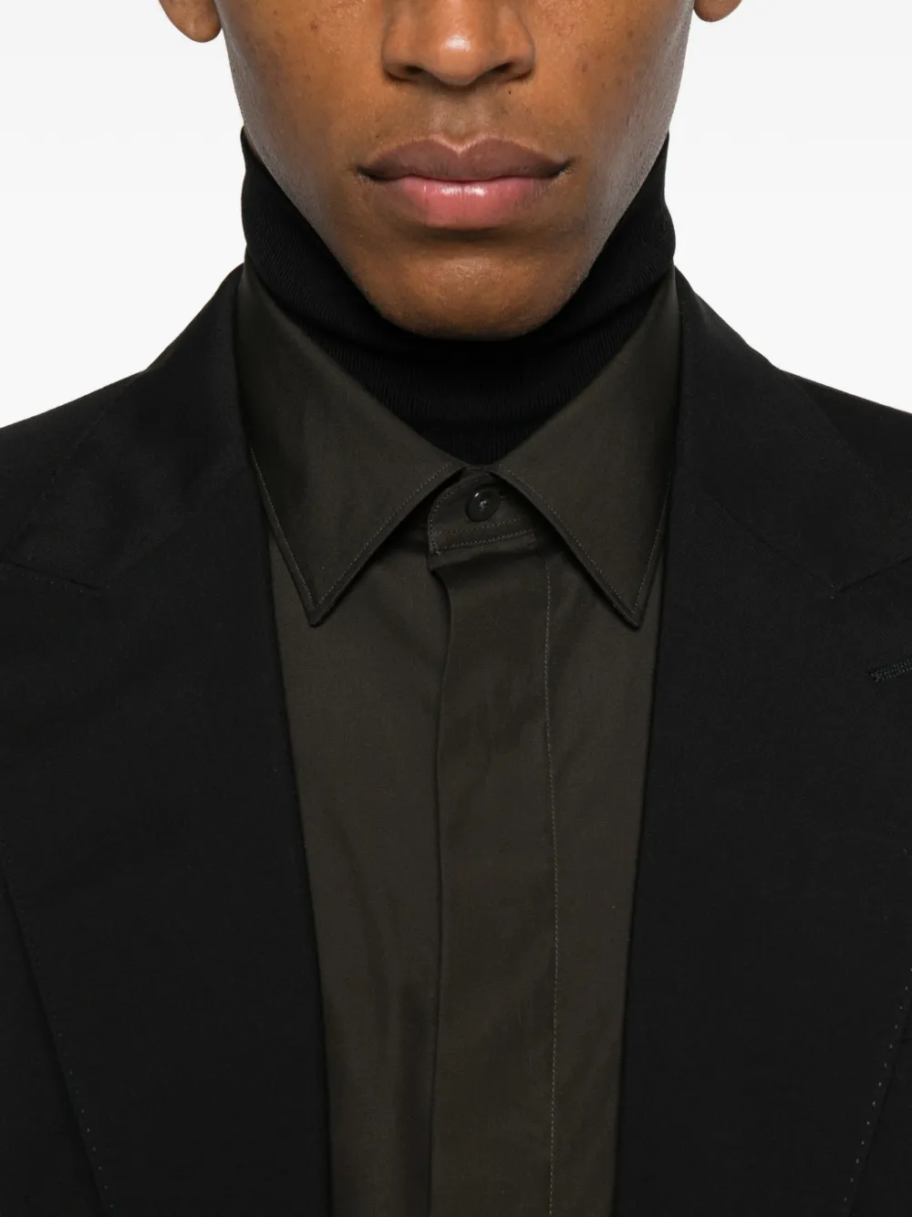 Zegna Slim-fit overhemd Groen