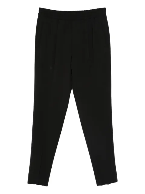 Zegna pantalones con pretina elástica