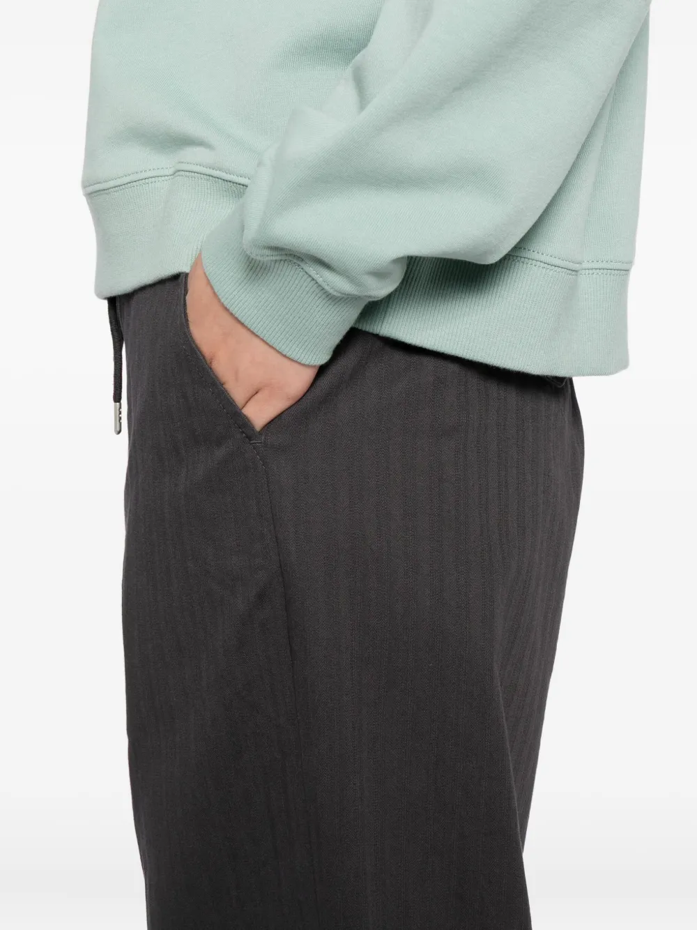 Sport B. By Agnès B. Straight-leg Trousers In Gray