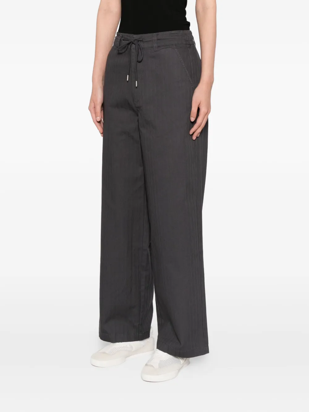 Sport B. By Agnès B. Straight-leg Trousers In Gray