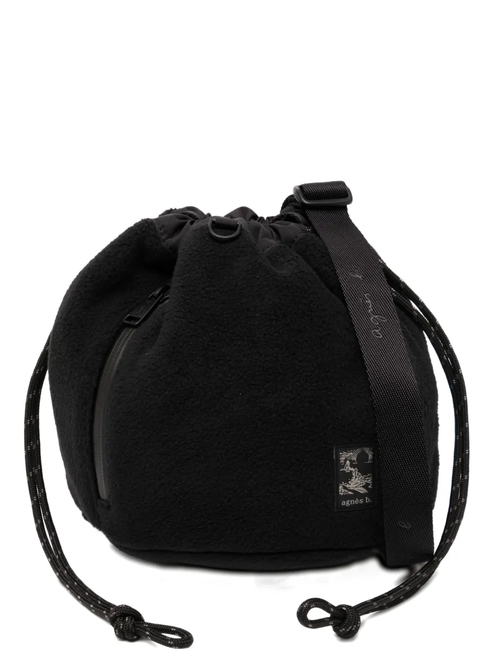 agnès b.  reversible shoulder bag | Black | Image 1