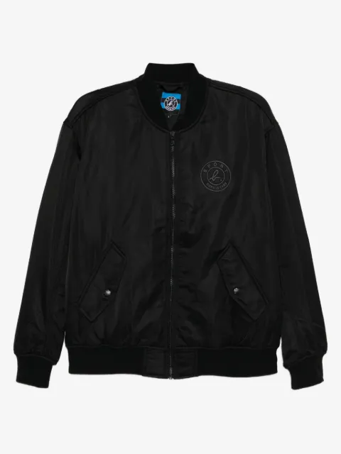 SPORT b. by agnès b.  chamarra bomber con logo bordado