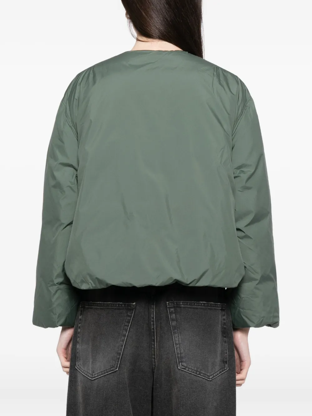 Sport B. By Agnès B. Logo Puffer Jacket In Brown