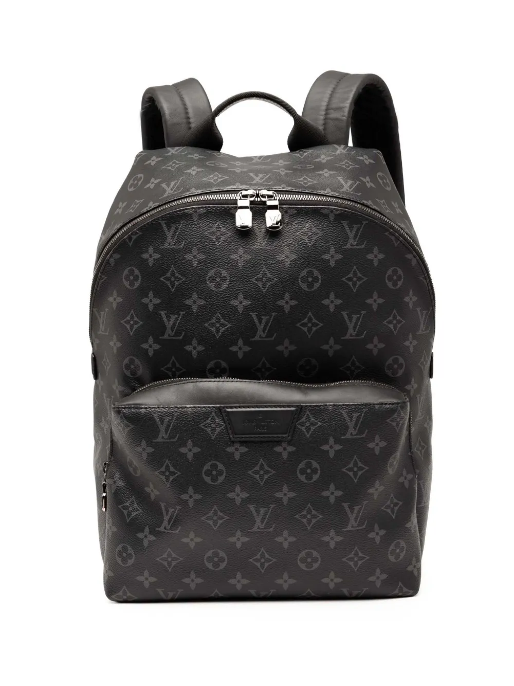 Louis Vuitton Pre-Owned 2021-2025 Monogram Eclipse Discovery backpack | Black | Image 1