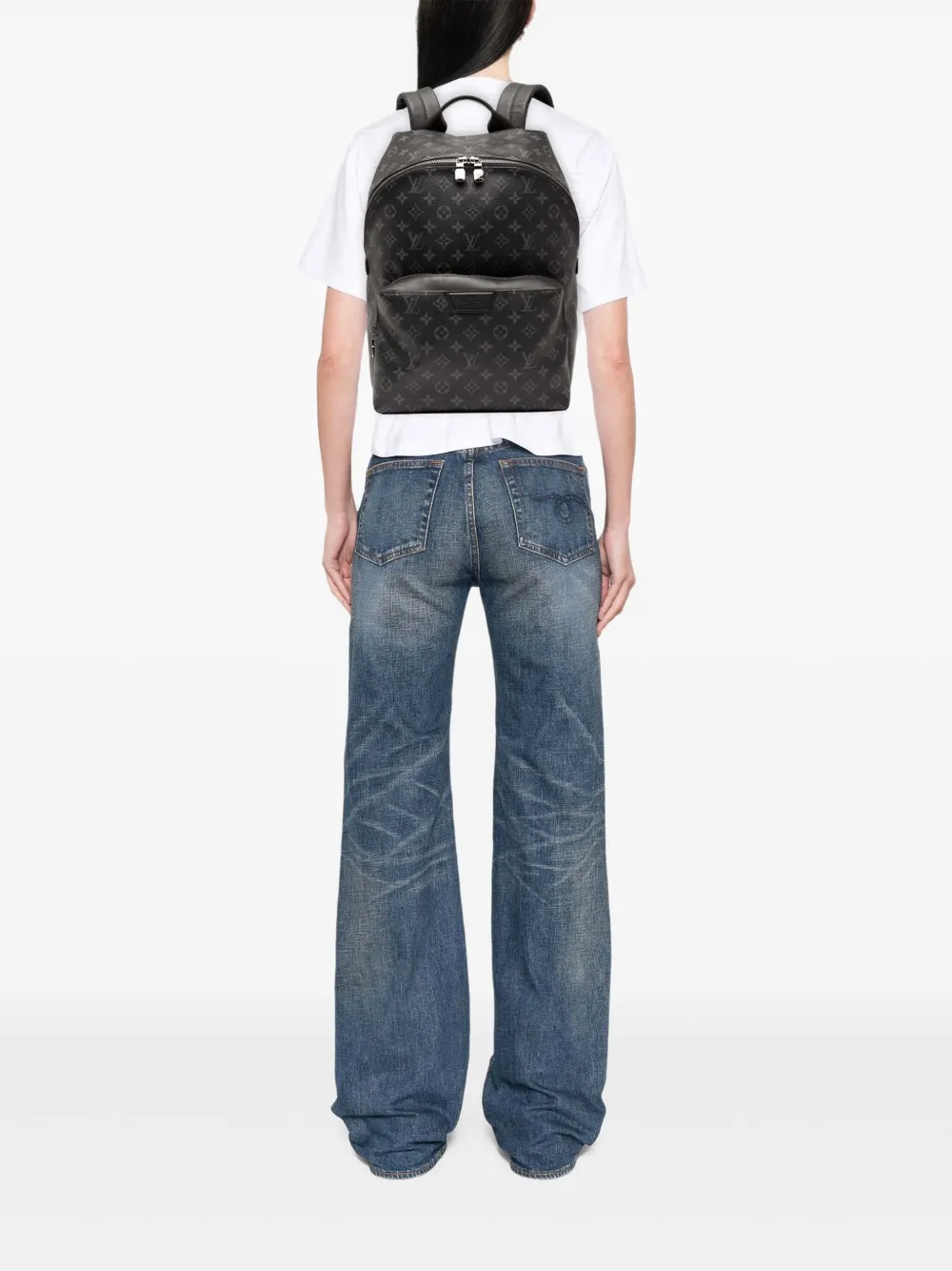 Louis Vuitton Pre-Owned 2021-2025 Monogram Eclipse Discovery backpack | Pre-Owned | Image 2