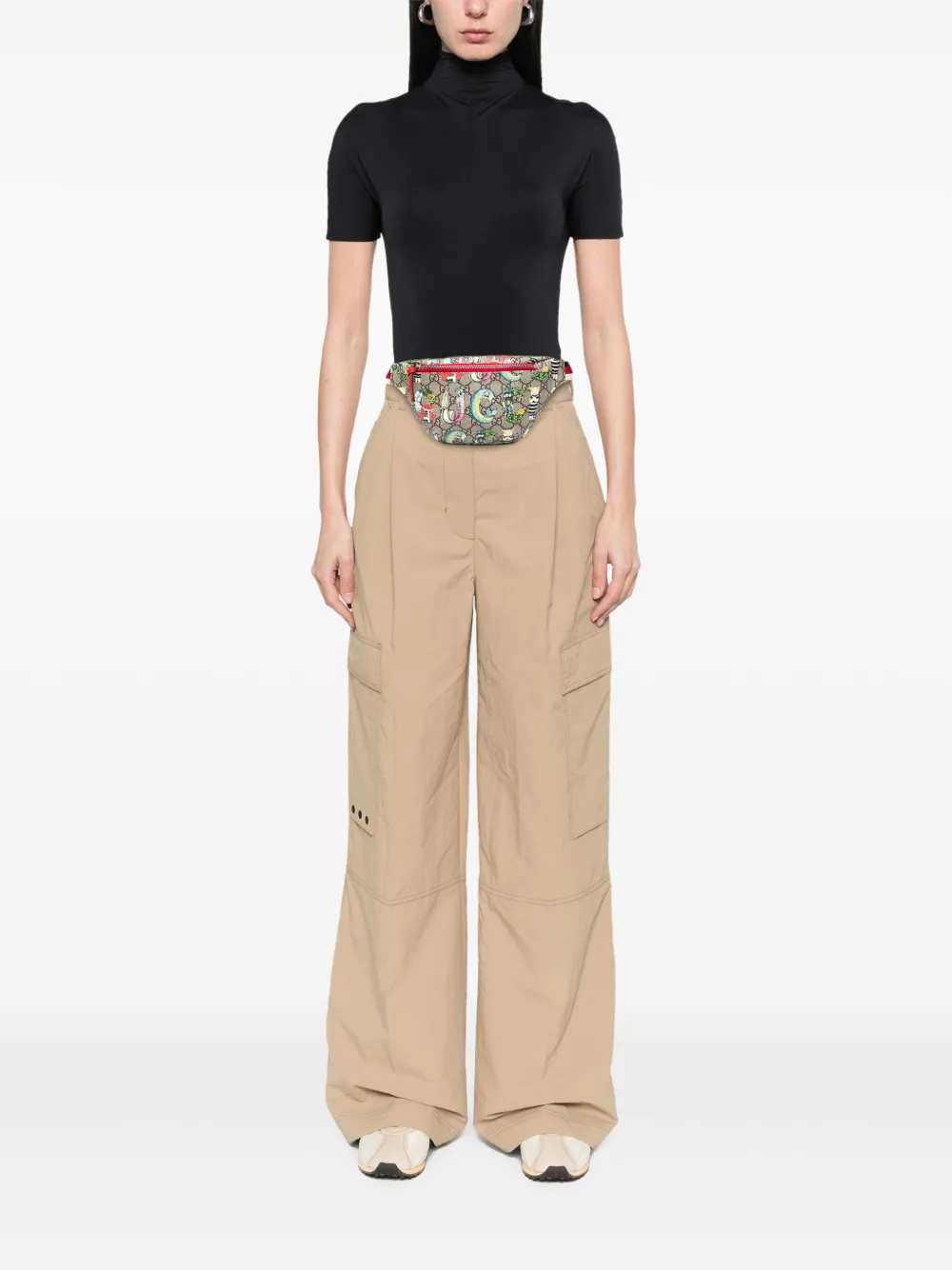 Gucci Pre-Owned 2016-2025 ヒグチユウコ チルドレンズ GGスプリーム バグズ ベルトバッグ | プレオウンド | Image 2