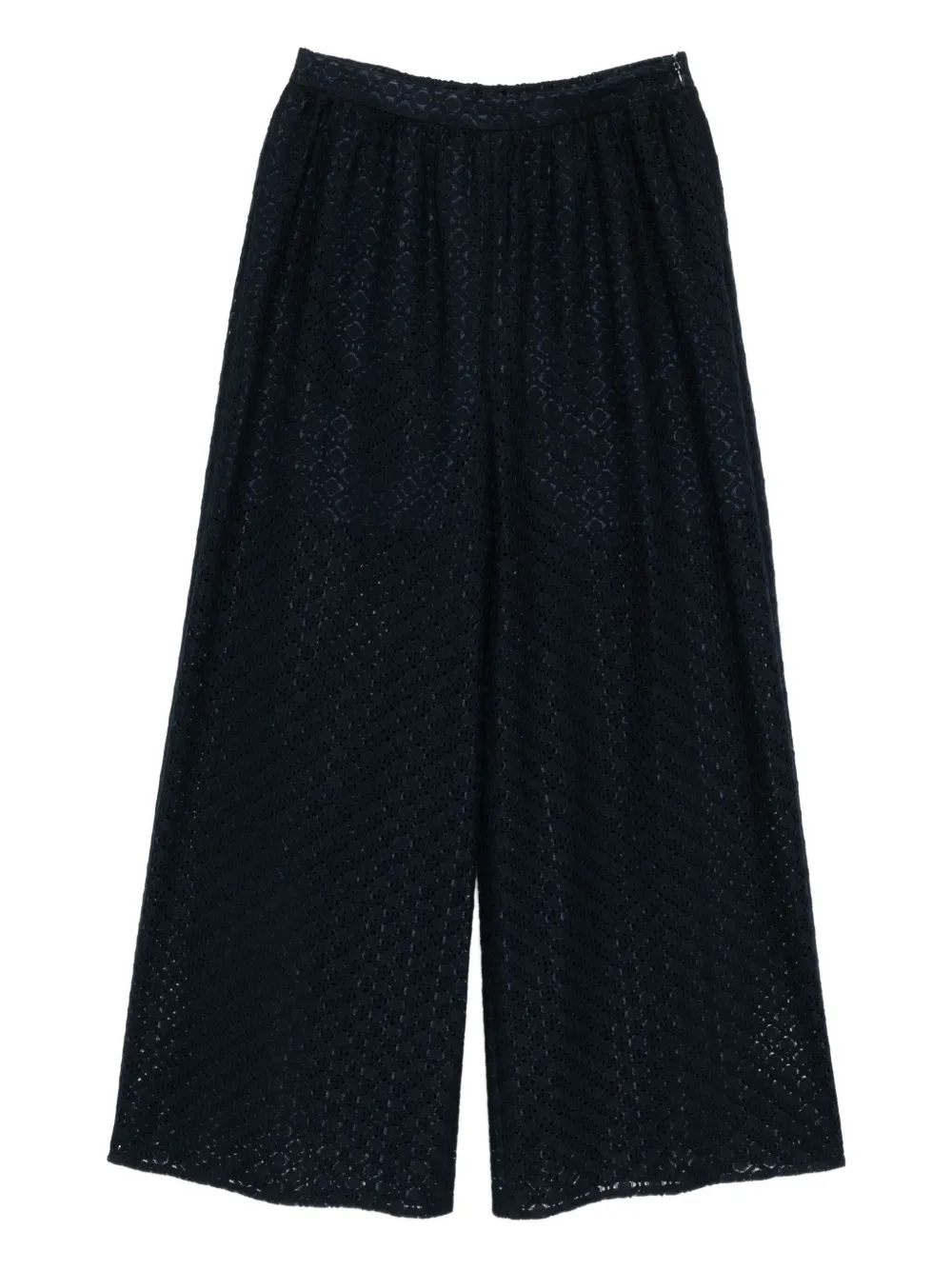 To B. By Agnès B. Lace Trousers In Blue