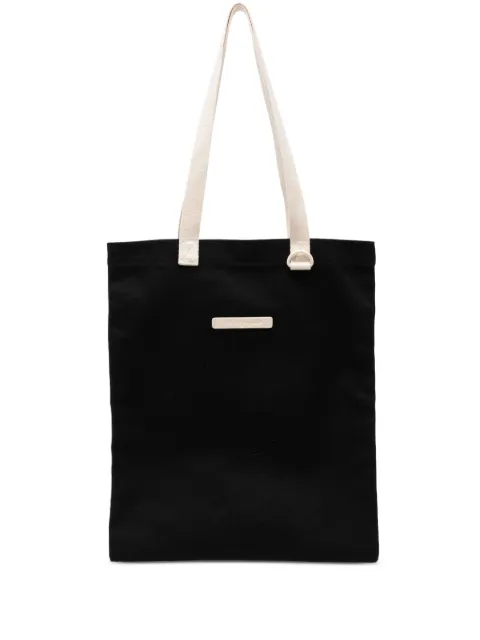 To b. by agnès b. logo-patch tote bag