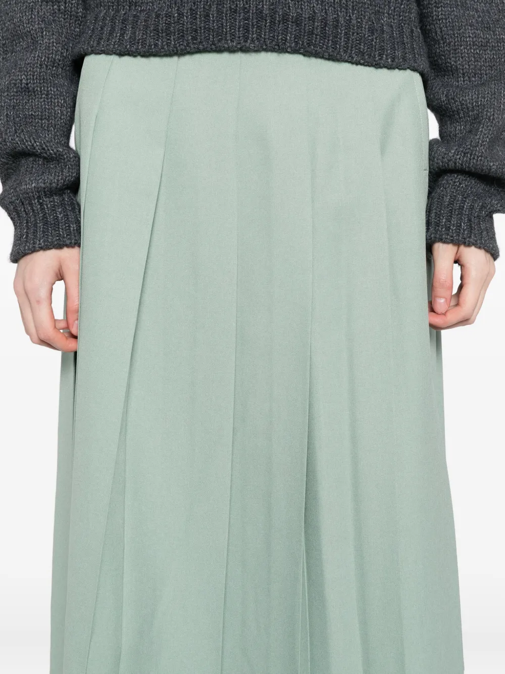 To b. by agnès b. Plooirok Groen