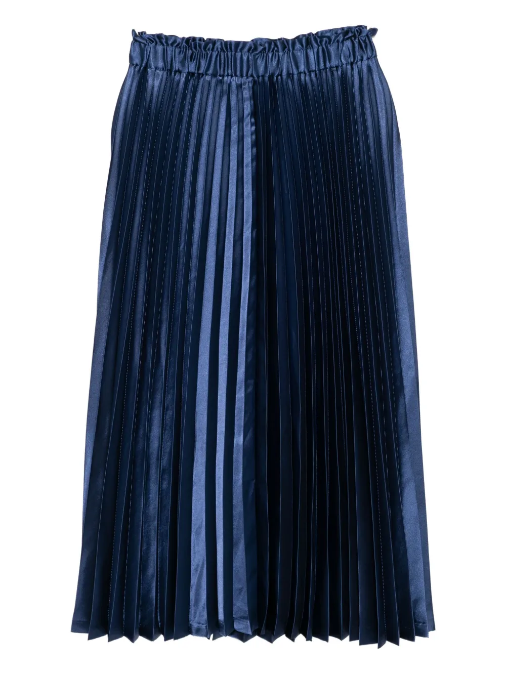 To B. By Agnès B. Pleated Skirt In Blue