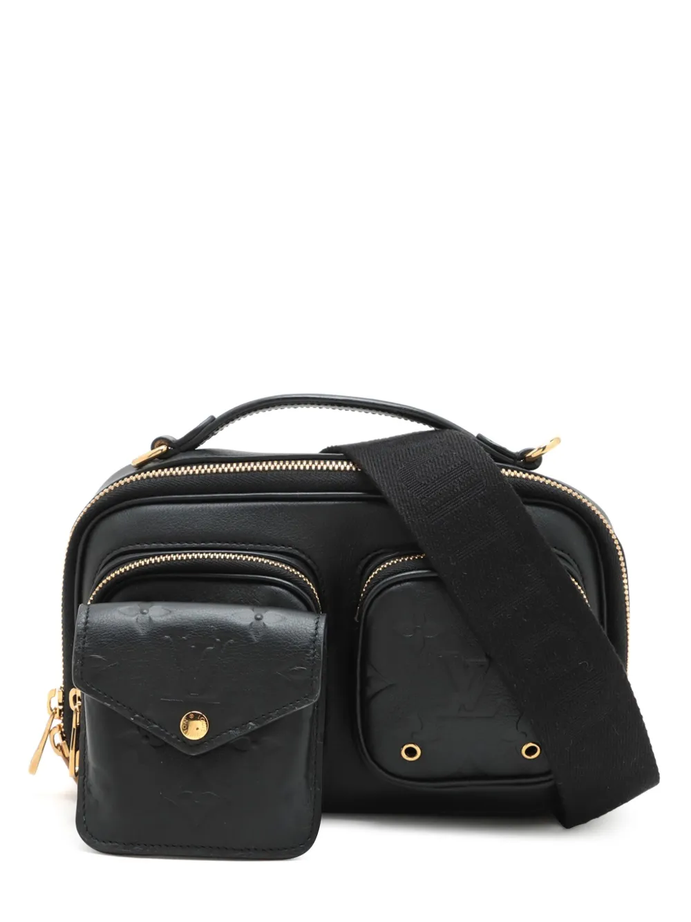 Louis Vuitton Pre-Owned 2021-2025 モノグラム アンプラント ユーティリティ サッチェルバッグ - ブラック Louis Vuitton Pre-Owned 2021-2025 モノグラム アンプラント ユーティリティ サッチェルバッグ - ブラック