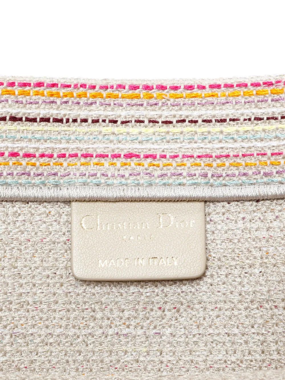 2020 Book Striped Tote Bag