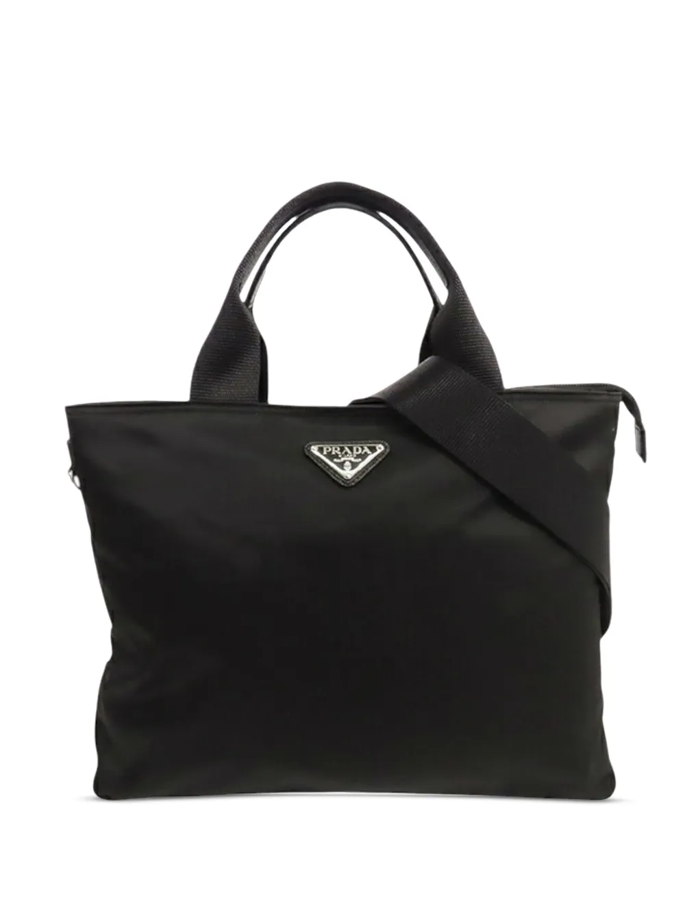 Prada Pre-Owned 2013-2025 Tessuto satchel | Black | Image 1