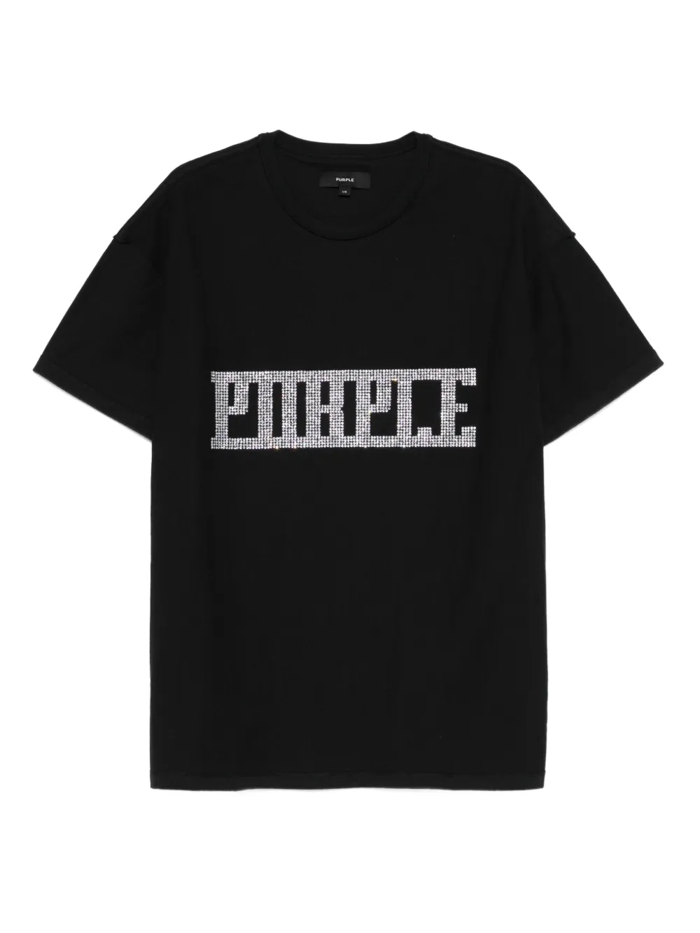 Purple Brand embellished T-shirt - Nero