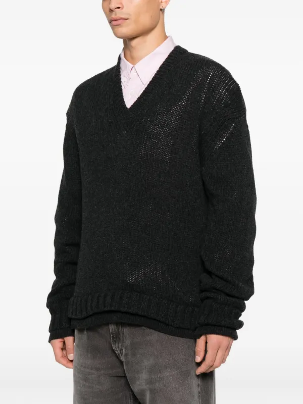 OUR LEGACY Vネック セーター | グレー | FARFETCH JP