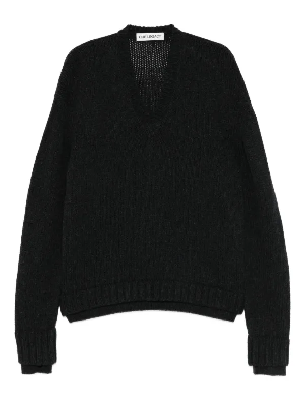 OUR LEGACY Vネック セーター | グレー | FARFETCH JP