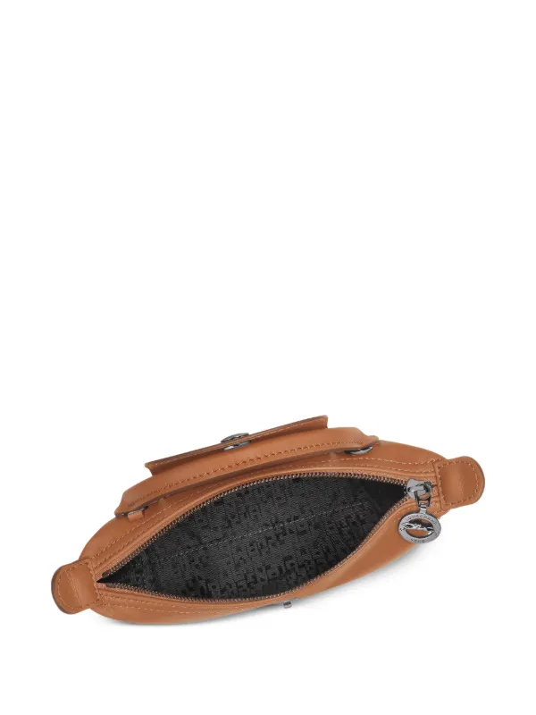 Longchamp Le Pliage クラッチバッグ XS | ブラウン | FARFETCH JP