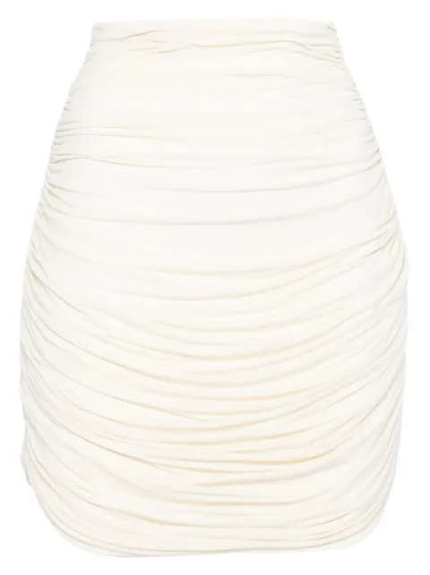FRANCESCO MURANO draped ruched skirt
