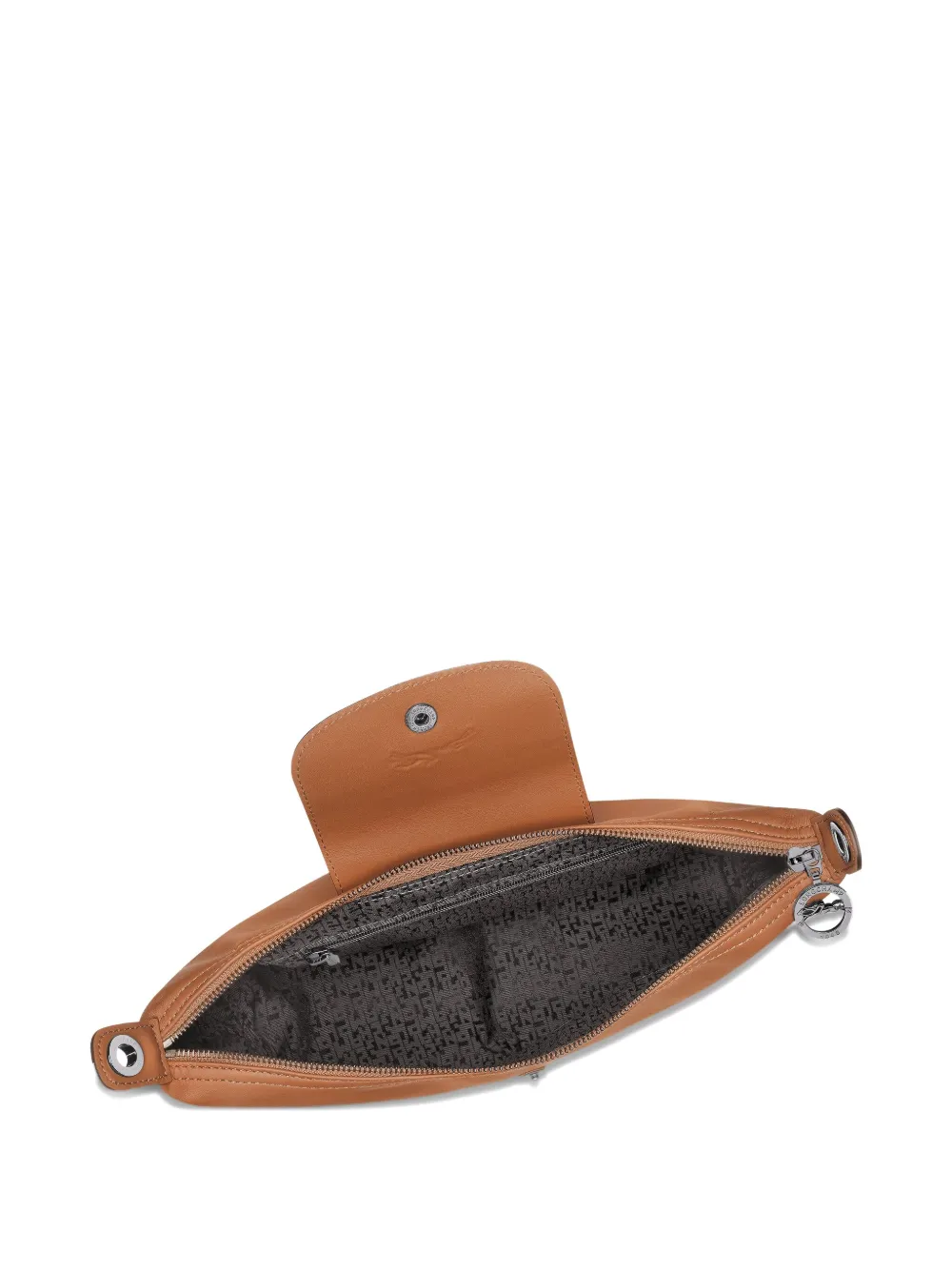Longchamp Le Pliage Xtra schoudertas met ritssluiting Bruin