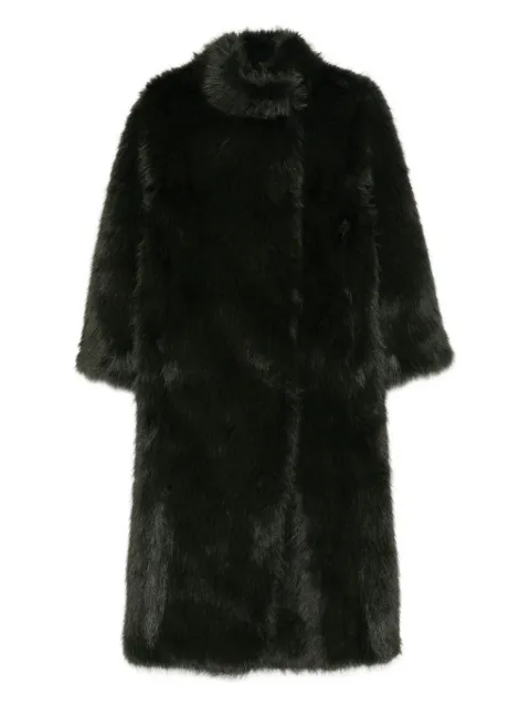 NEVER FULLY DRESSED faux-fur coat