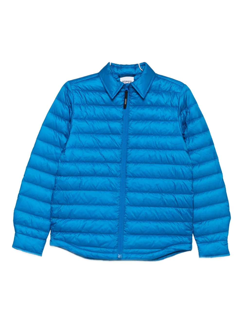 ASPESI zip quilted jacket - Blu