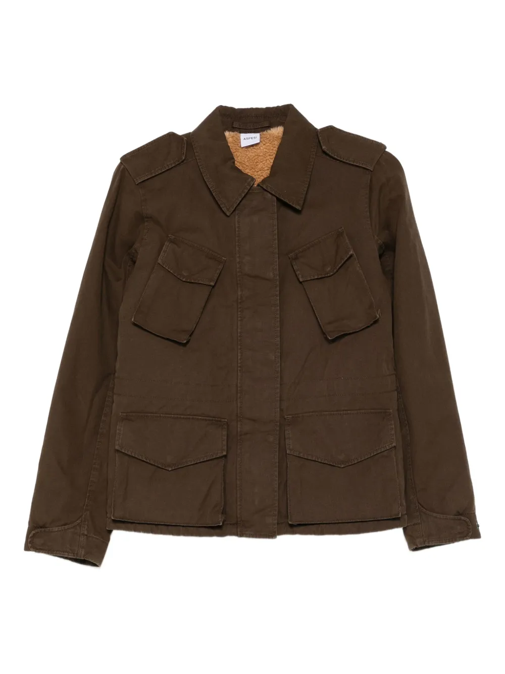 ASPESI pocket jacket | Brown | Image 1