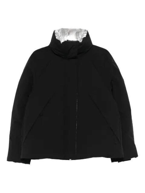 Laminar funnel-neck jacket