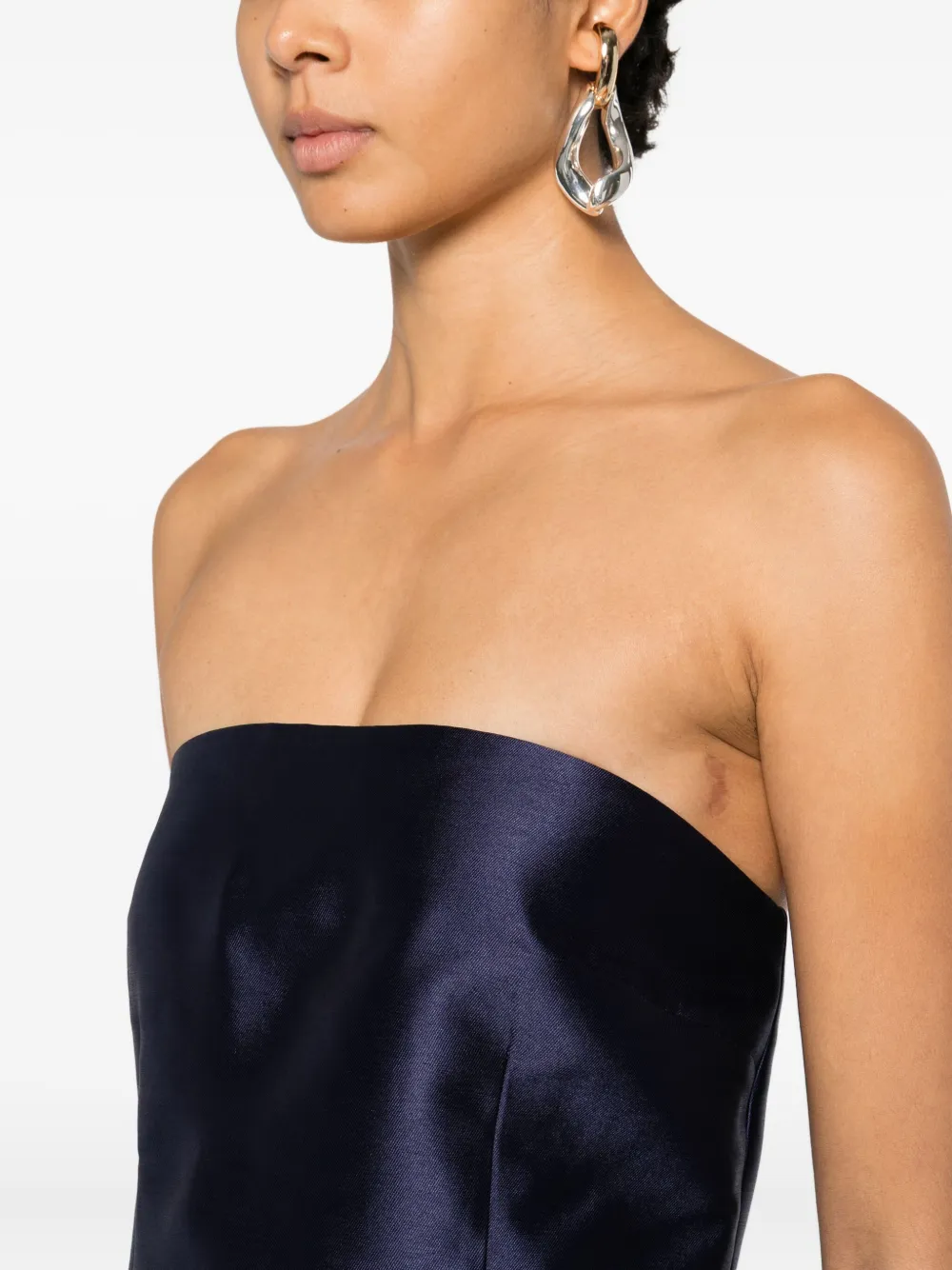 Solace London Renee midi-jurk Blauw