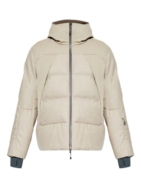 Sease hooded padded ski jacket