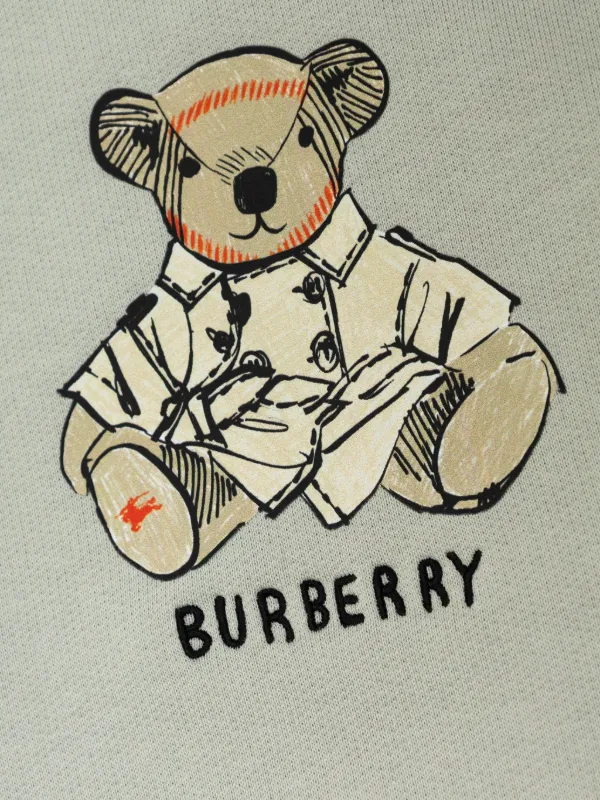 Burberry Kids テディベア スウェットシャツ | グレー | FARFETCH JP
