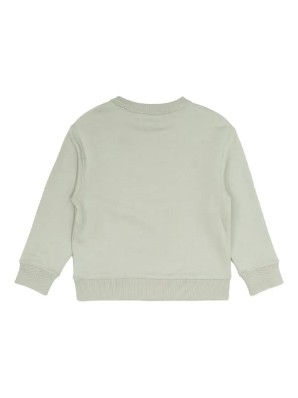 Burberry Kids Moletom Com Gráfico De Ursinho | Cinza | FARFETCH BR