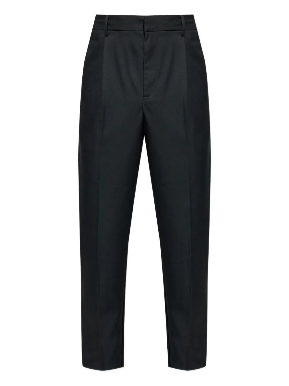 Add Pleated Trousers In Black