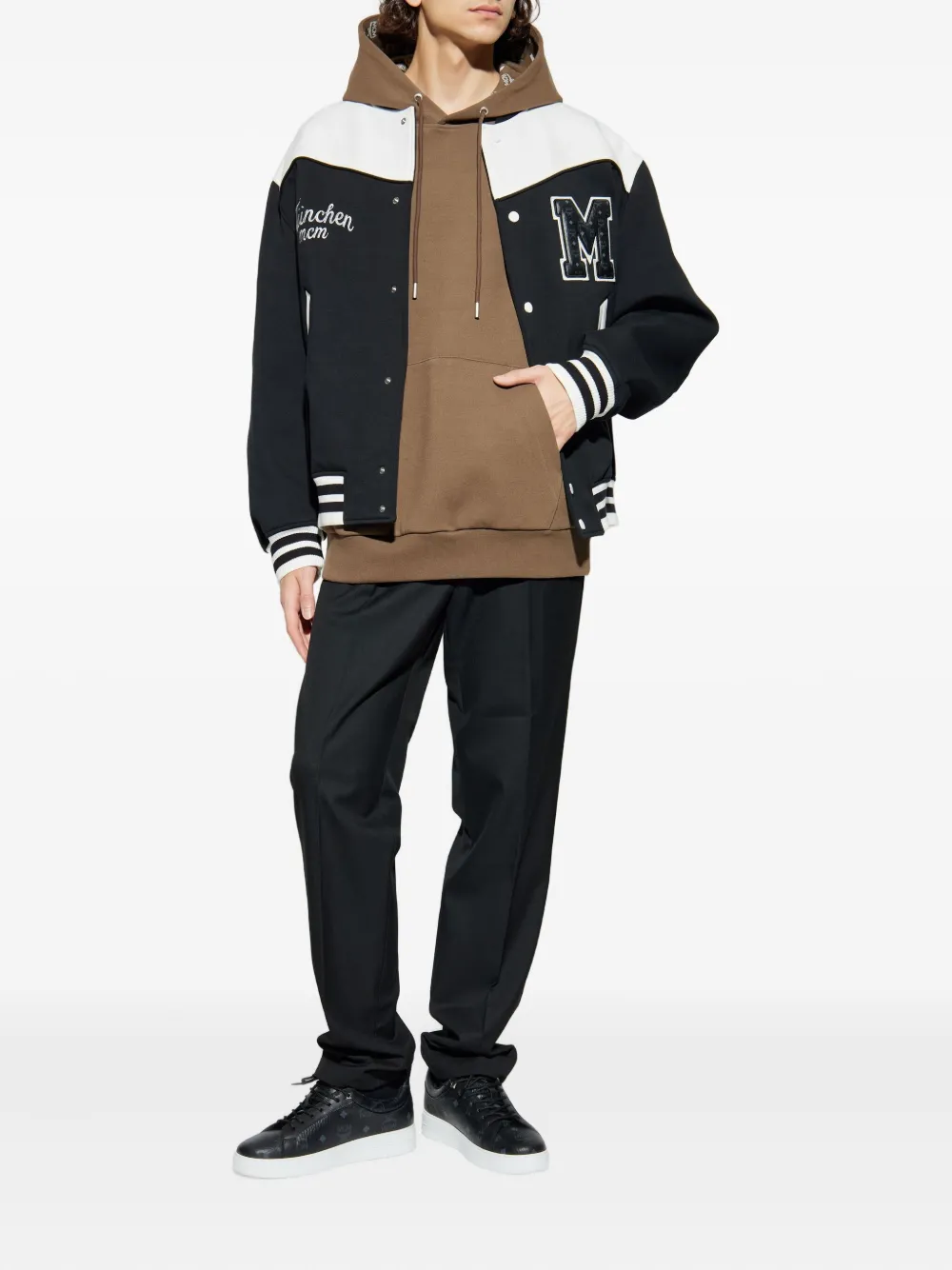 Add pleated trousers - Zwart