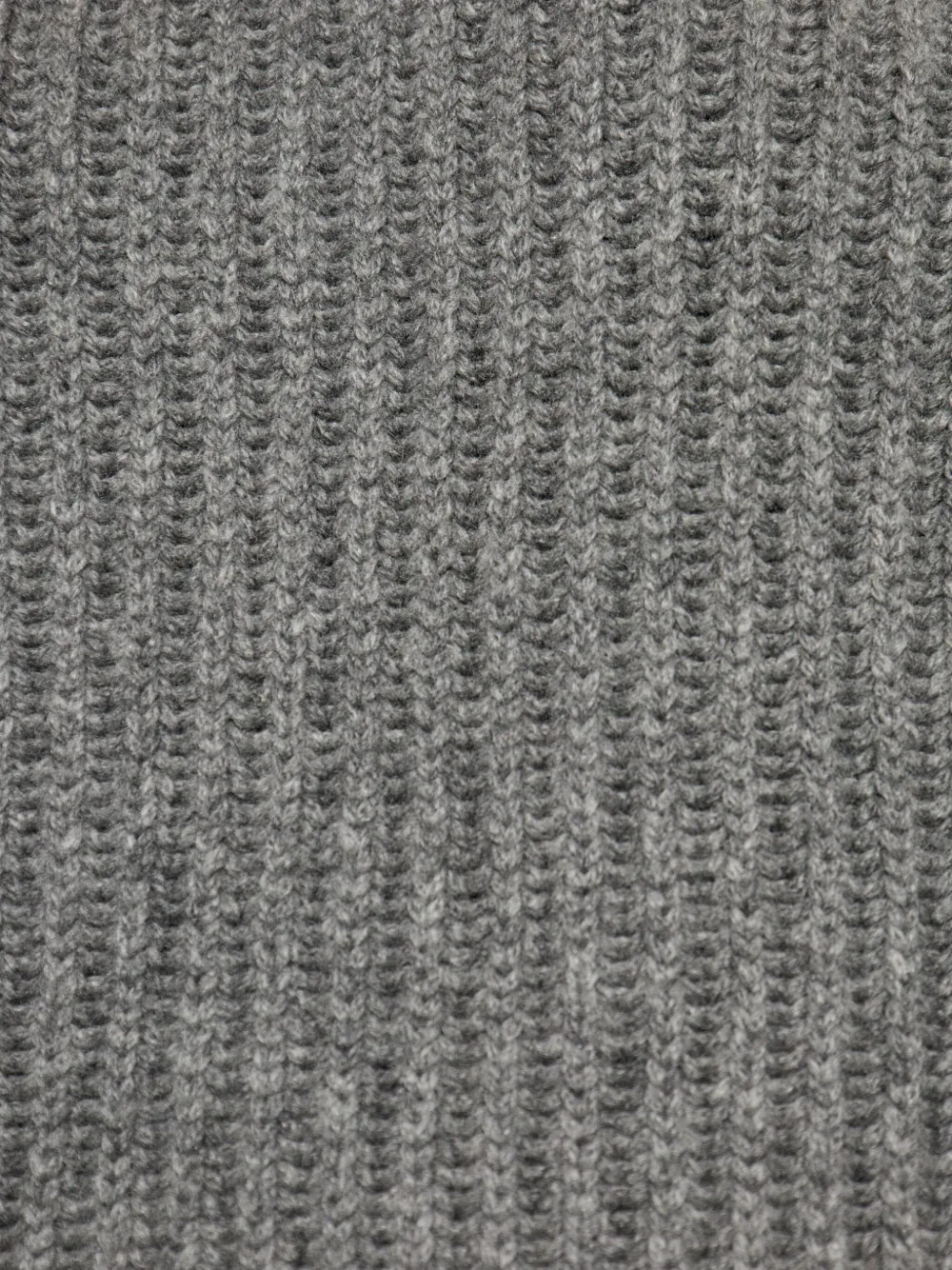 Sease Ribbeturtleneck Knitwear in Grey, view 5