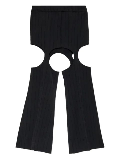 AVAVAV cut-out ribbed skirt