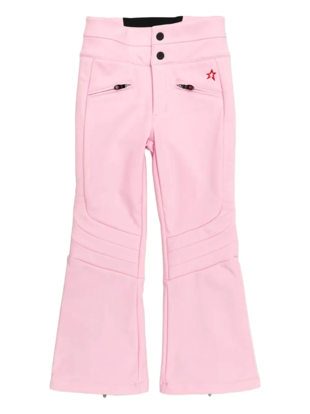 Perfect Moment Kids logo-detail side-stripe leggings - Rosa